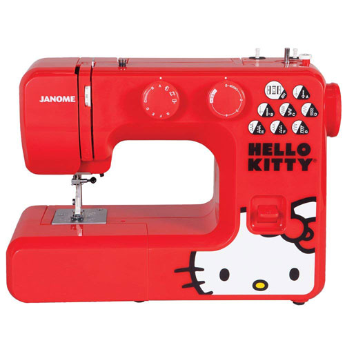 Janome 13512 Red Hello Kitty Sewing Machine